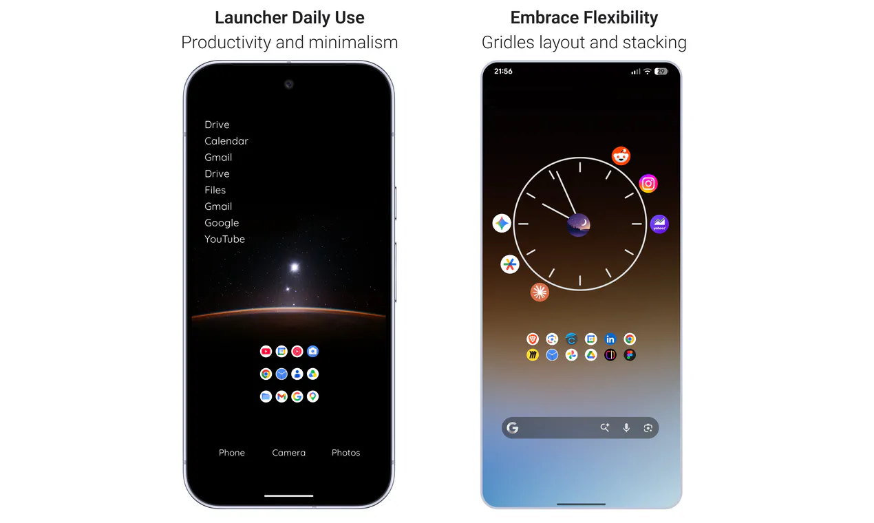 Launcher Two Android Homescreen Launcher gallery image