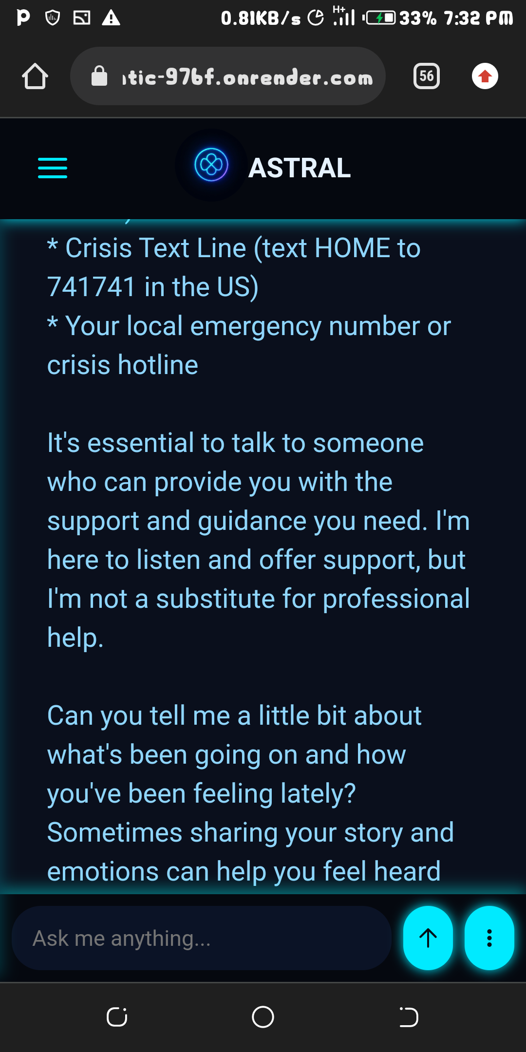 Welcome to Astral - Screenshot 5 showing product features and functionality