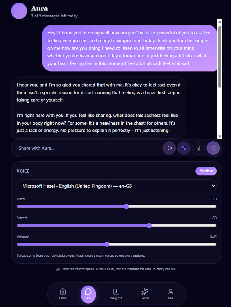 MoodFlow — Aura Companion screenshot 2