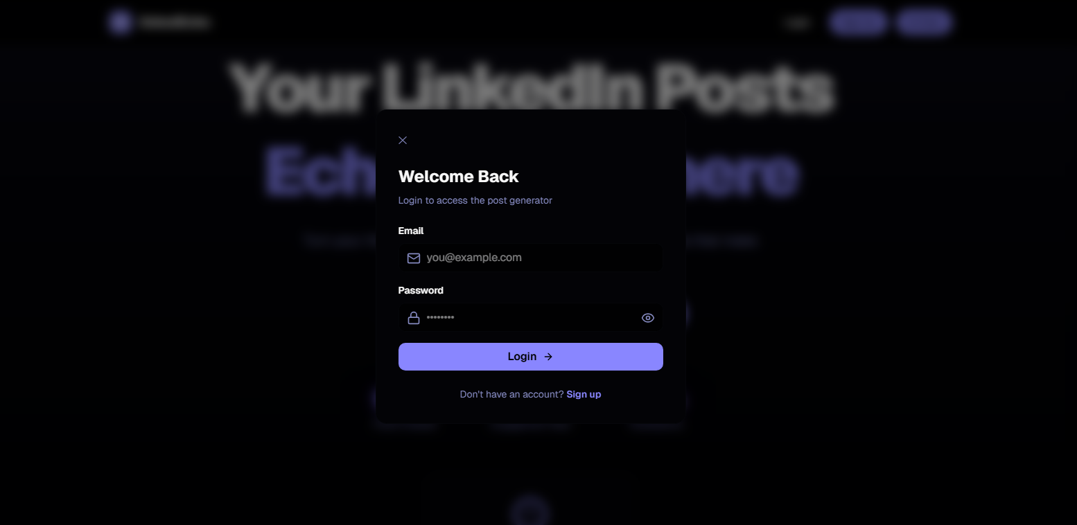 linkedEchoAi gallery image