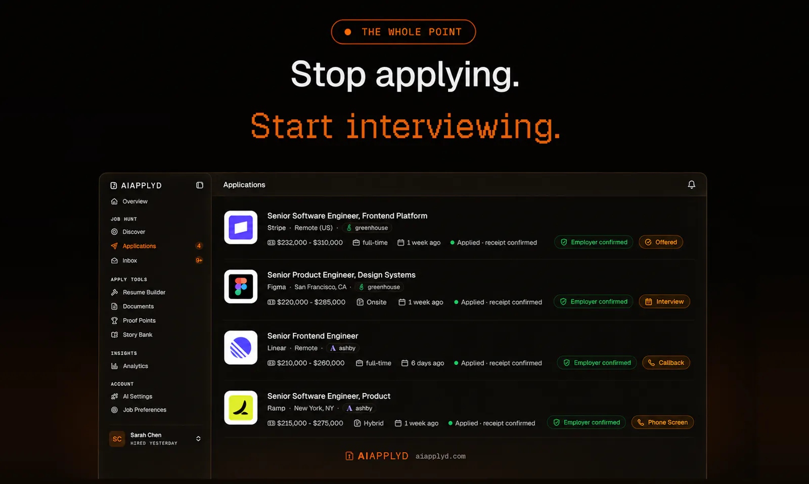 AI Applyd screenshot 2