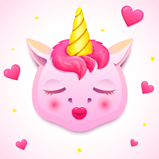 Feelings Unicorn Stickers iMessage