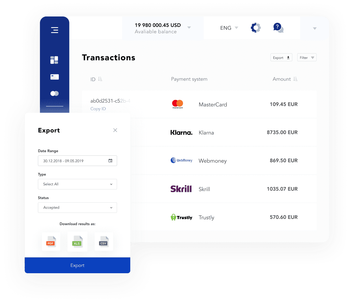 PayOp payment gateway gallery image
