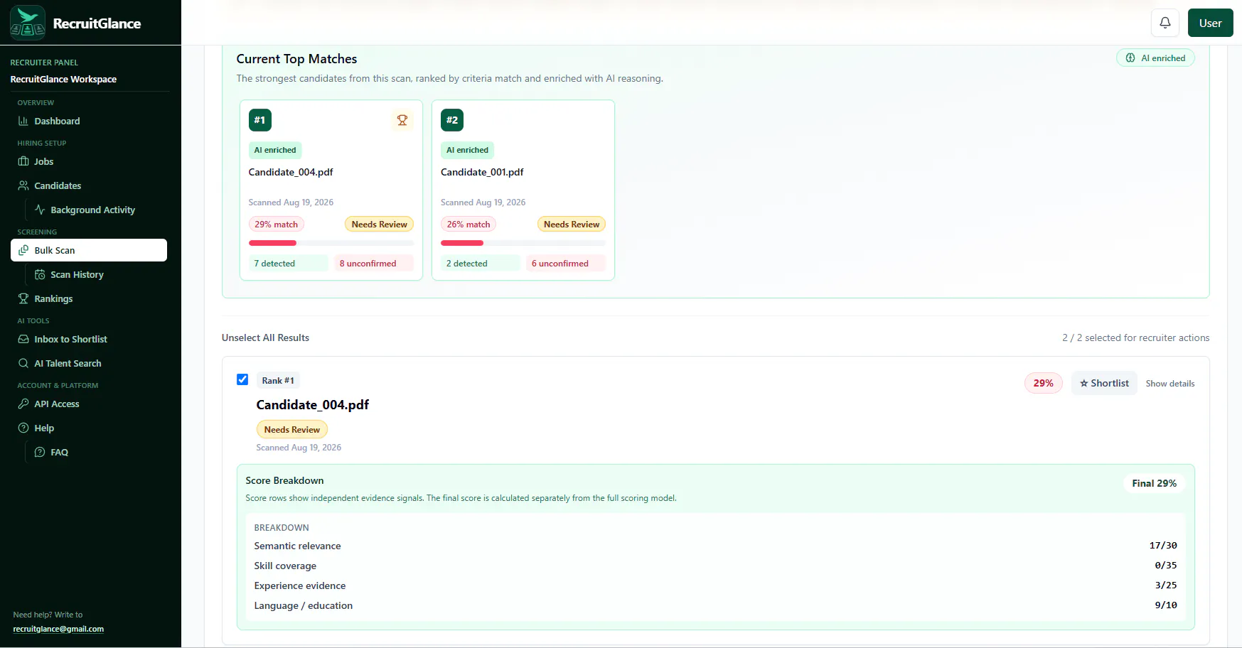 RecruitGlance gallery image