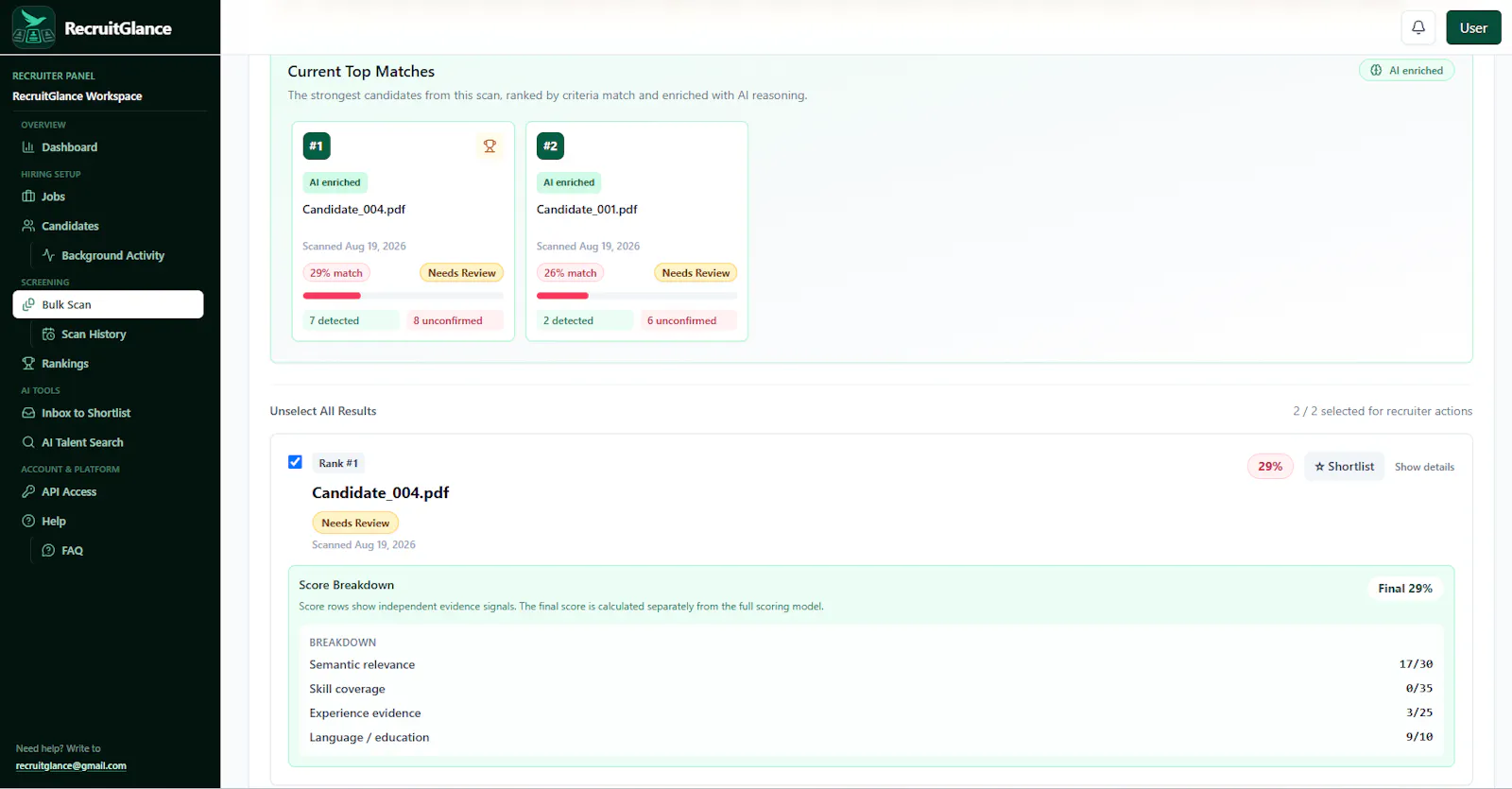 RecruitGlance screenshot 5