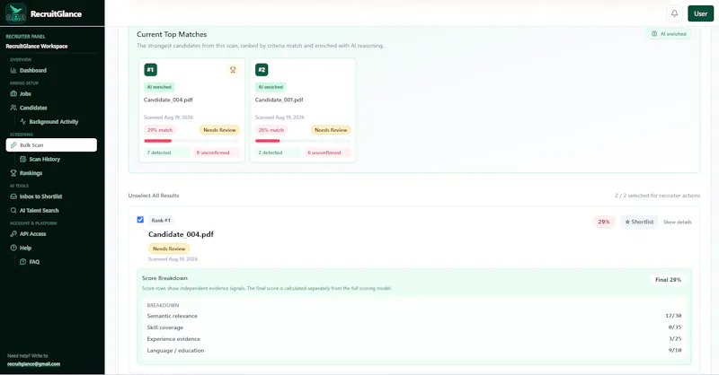 RecruitGlance screenshot 5