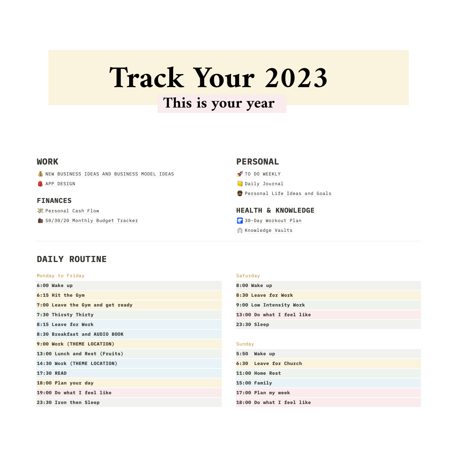 Ein produktiver 2023
