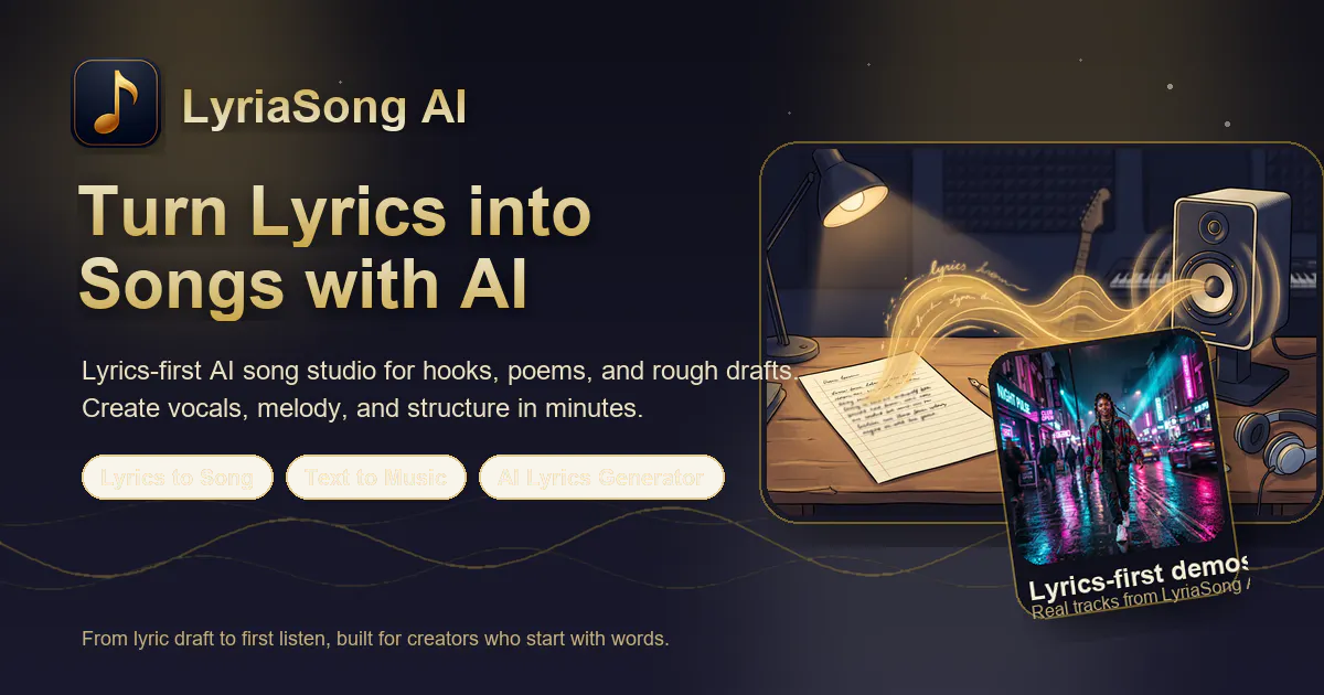 LyriaSong AI gallery image