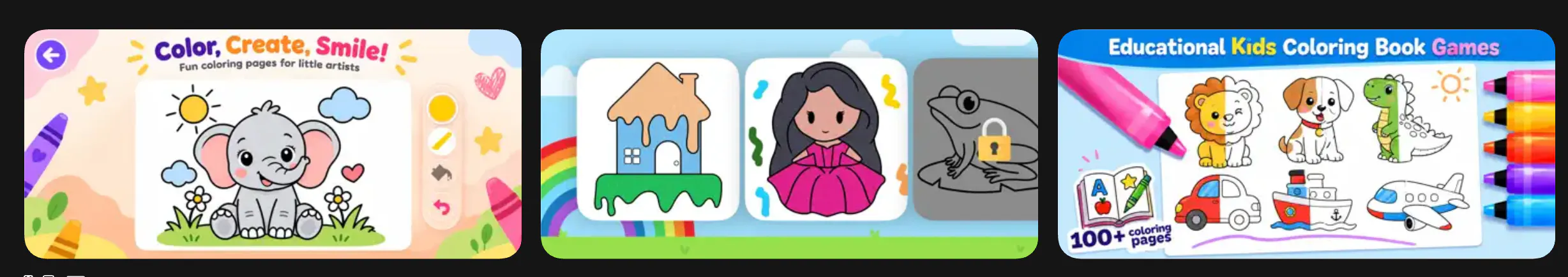 Kids Colouring & Drawing Games gallery image