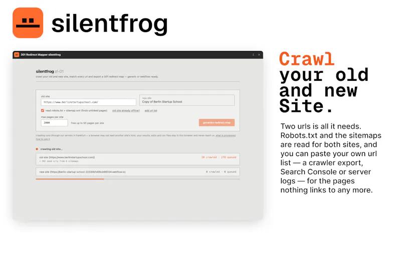 301 Redirect Manager Silentfrog screenshot 2