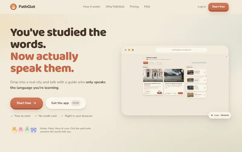 PathGlot screenshot 2