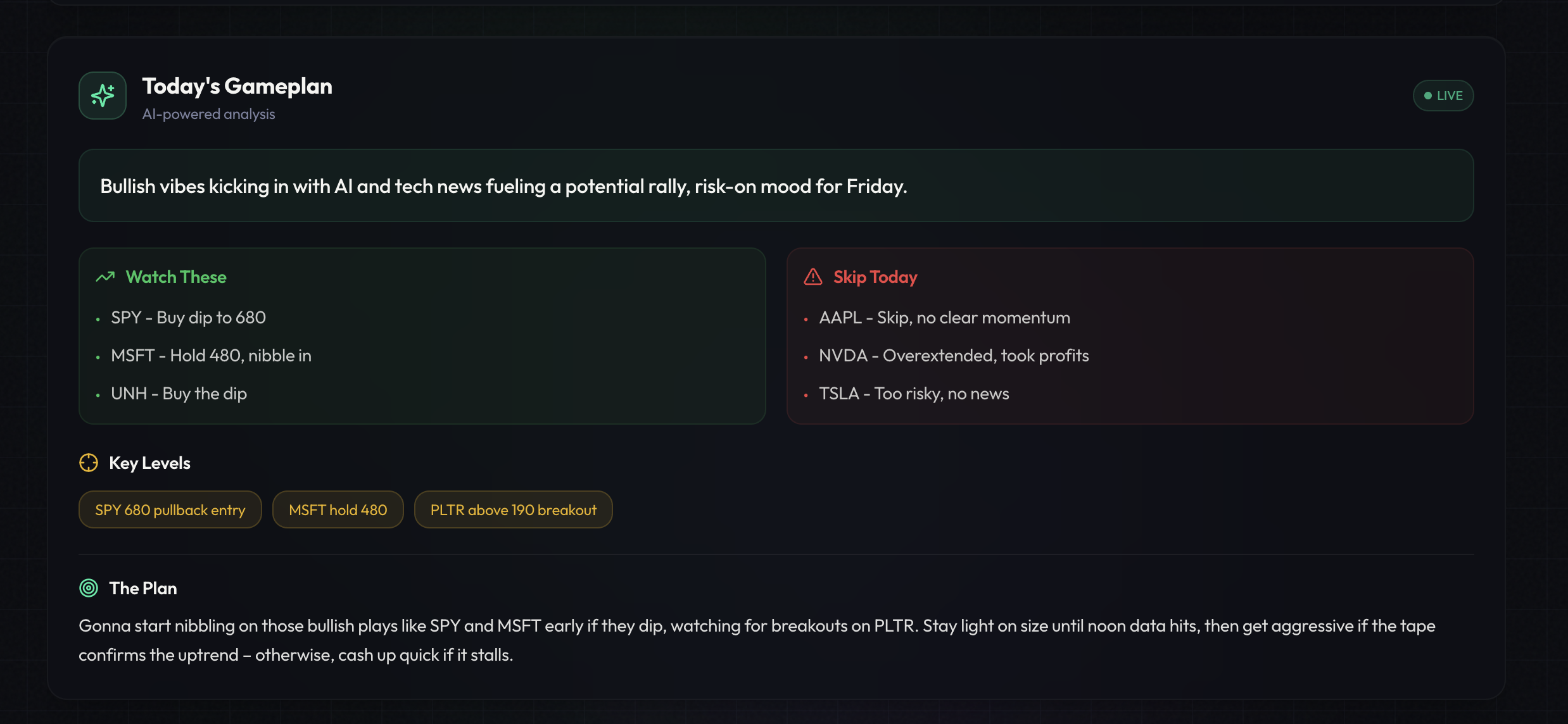 TradeBrief gallery image