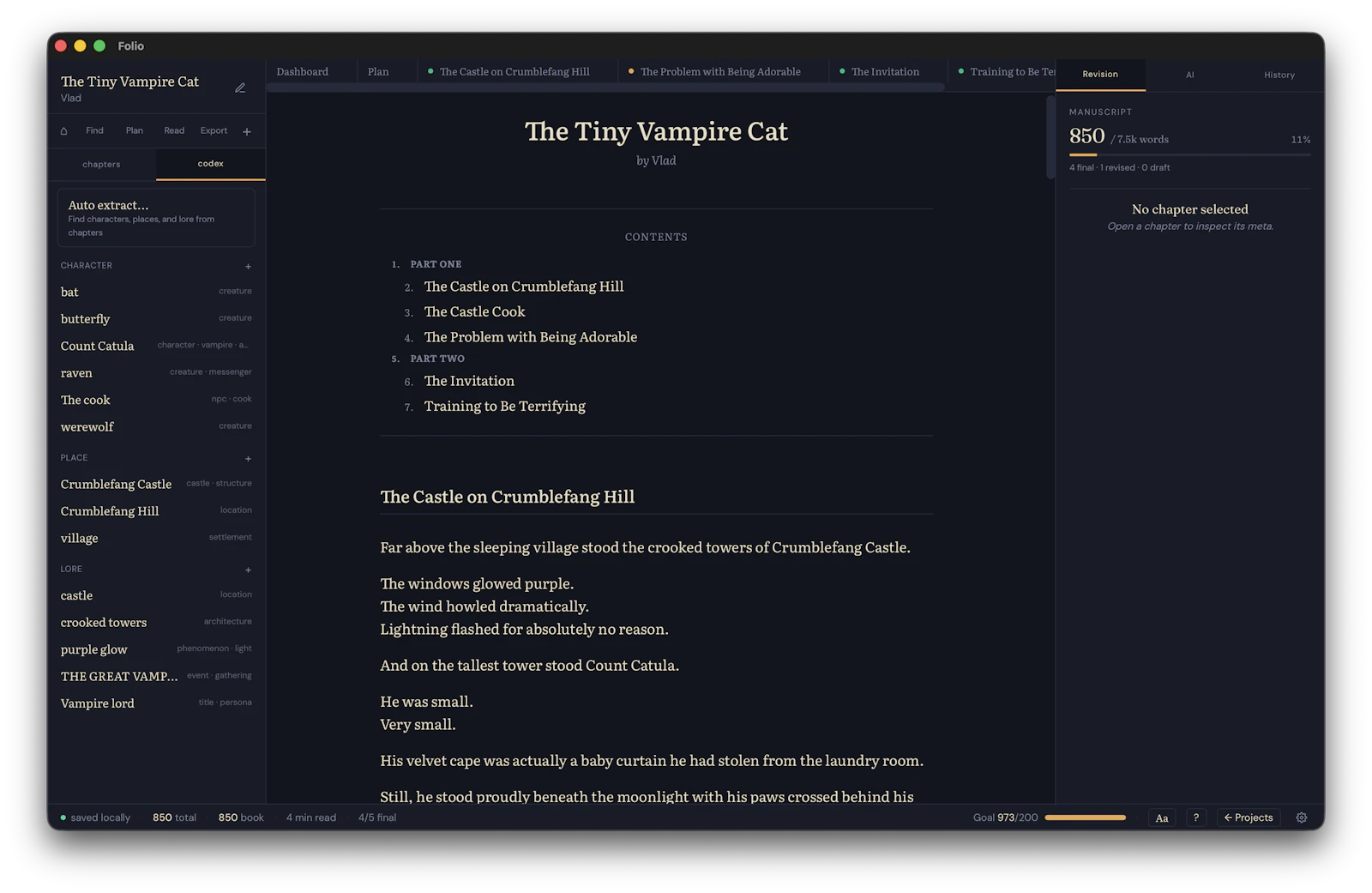Folio Dark Muse screenshot 8