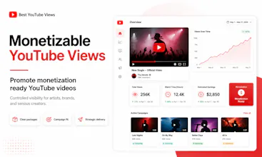 Monetizable YouTube Views gallery image