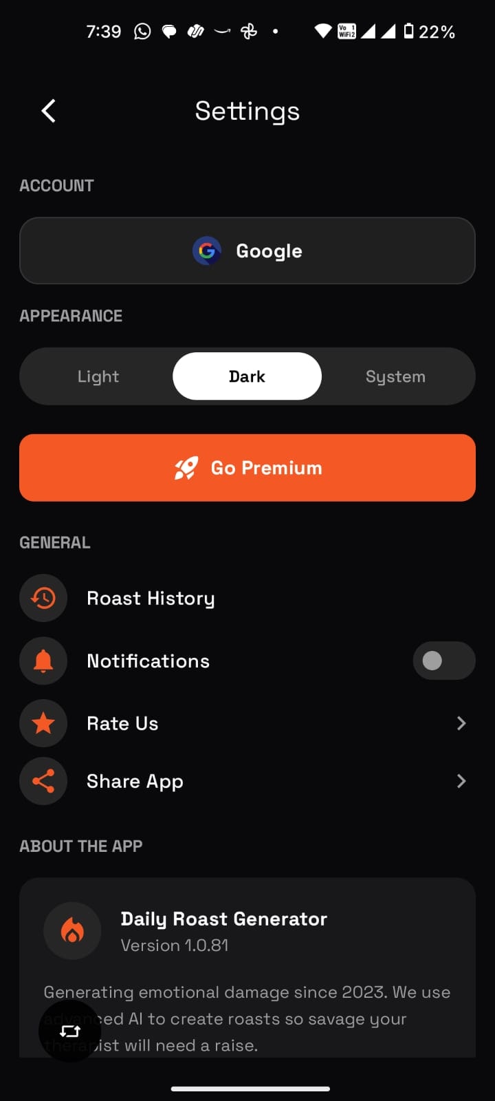 Roastify.ai: AI Roast Maker gallery image