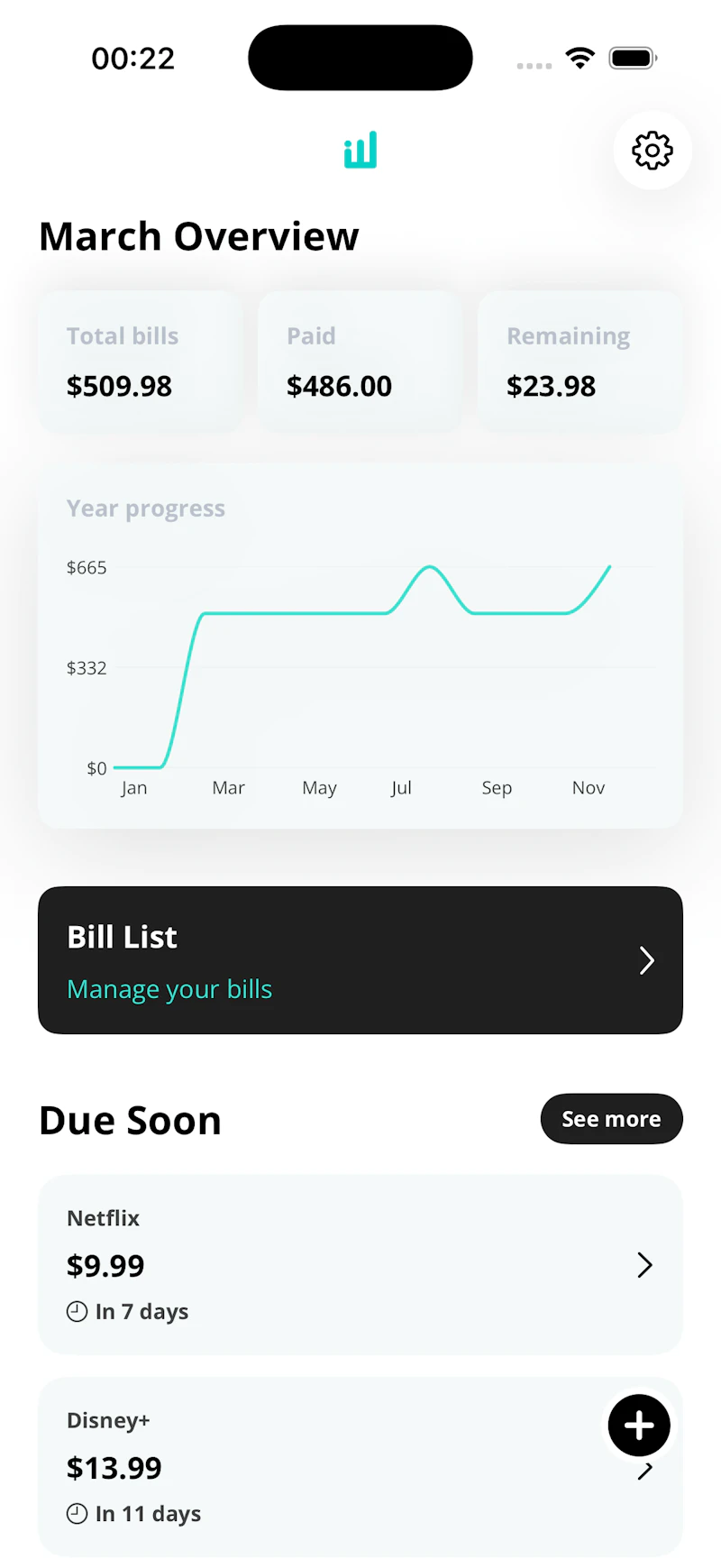 Closebills screenshot 1