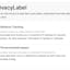 PrivacyLabel