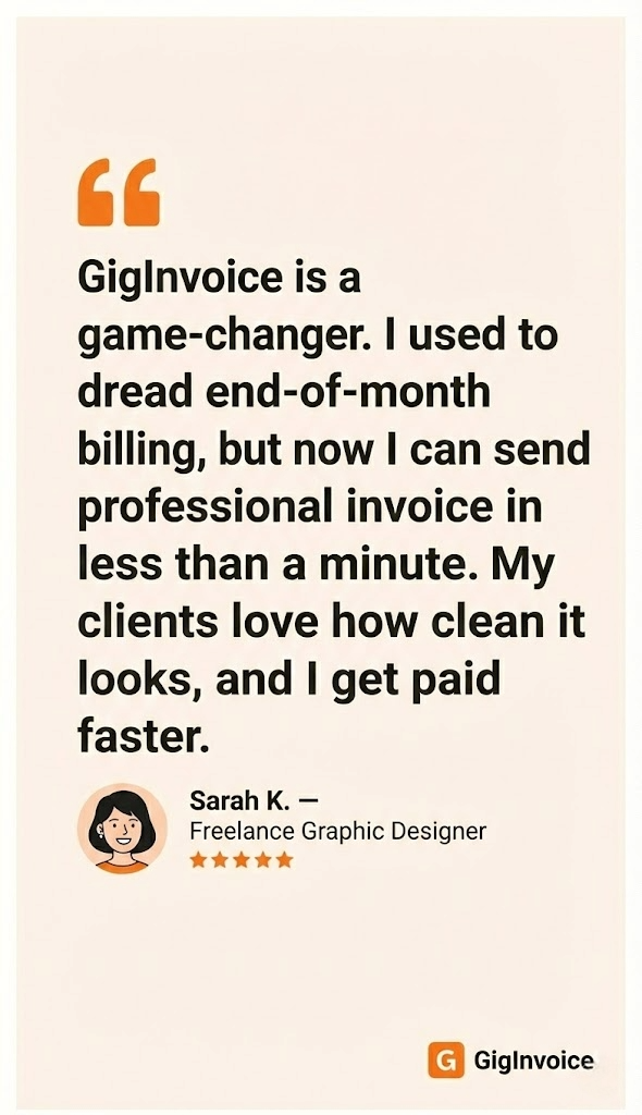 GigInvoice gallery image