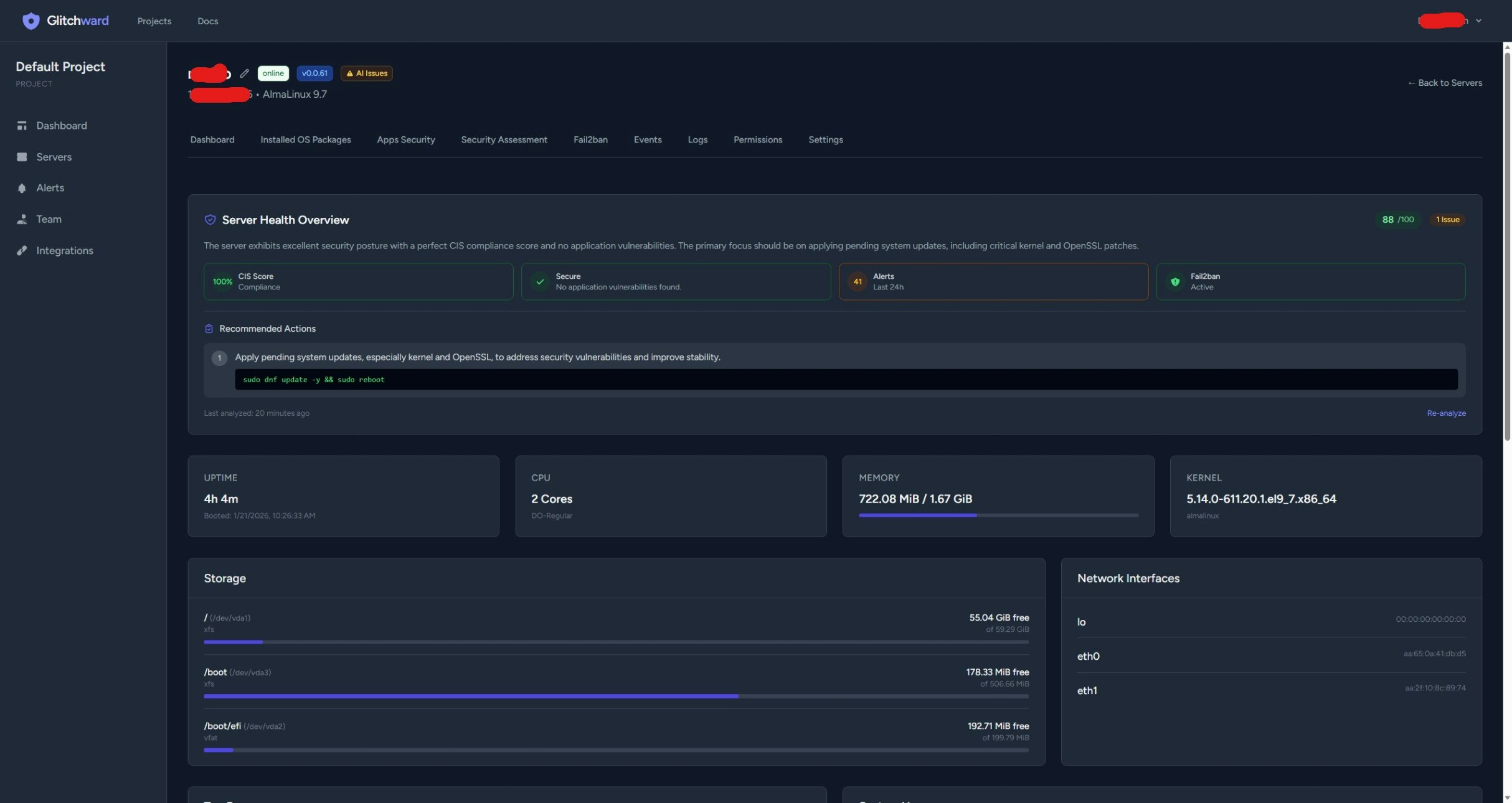 GlitchWard - Screenshot 4 showing product features and functionality
