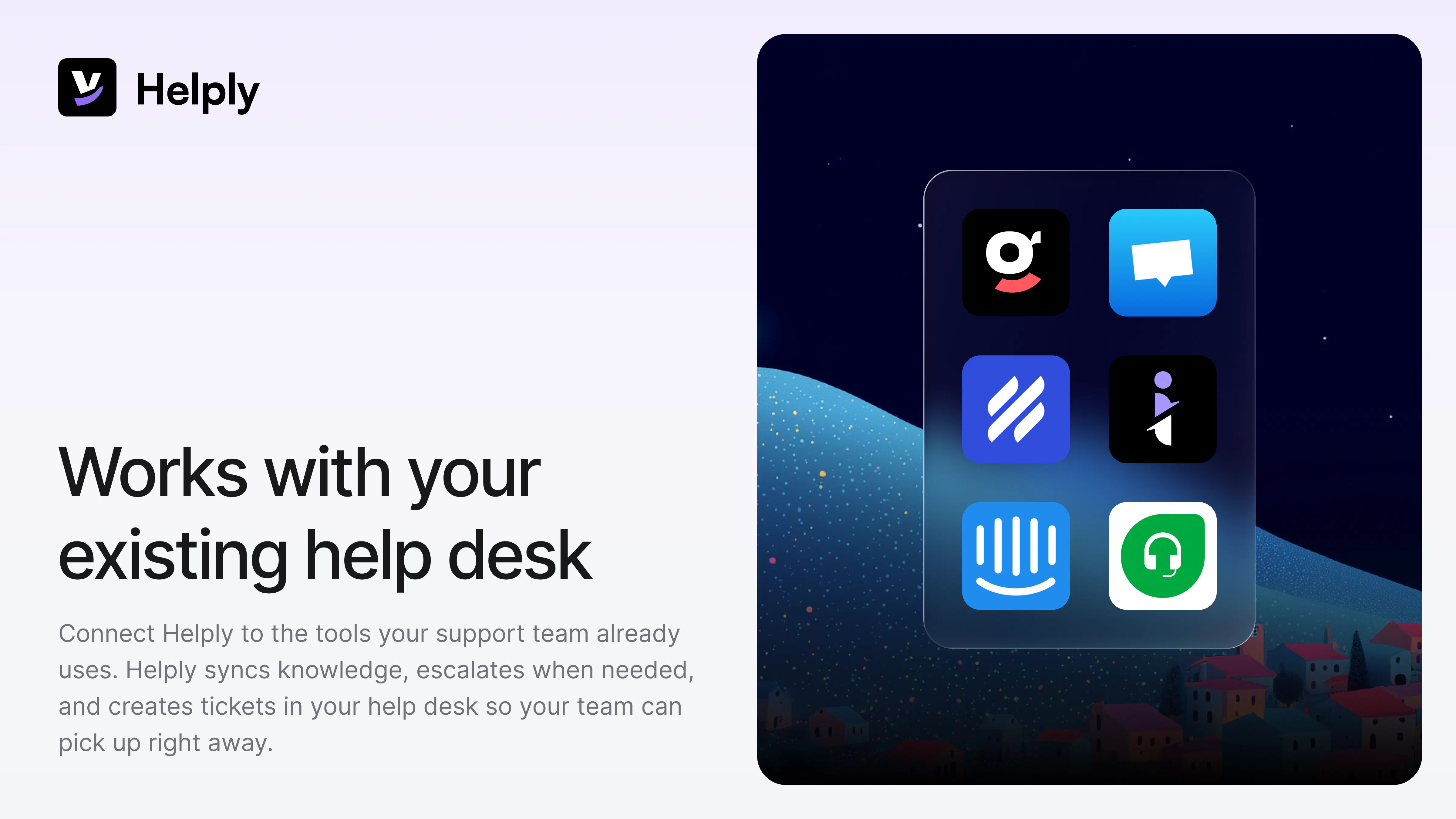 Helply: 65% AI resolution rate in 90 days, or you pay nothing | Product ...