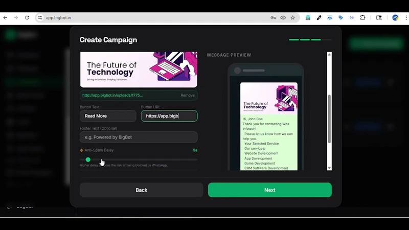 BigBot screenshot 1 (video preview)
