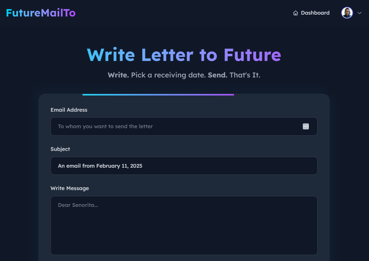 Mídia 4 de FutureMailto - Envie e -mails para o futuro |Agendador de e -mail