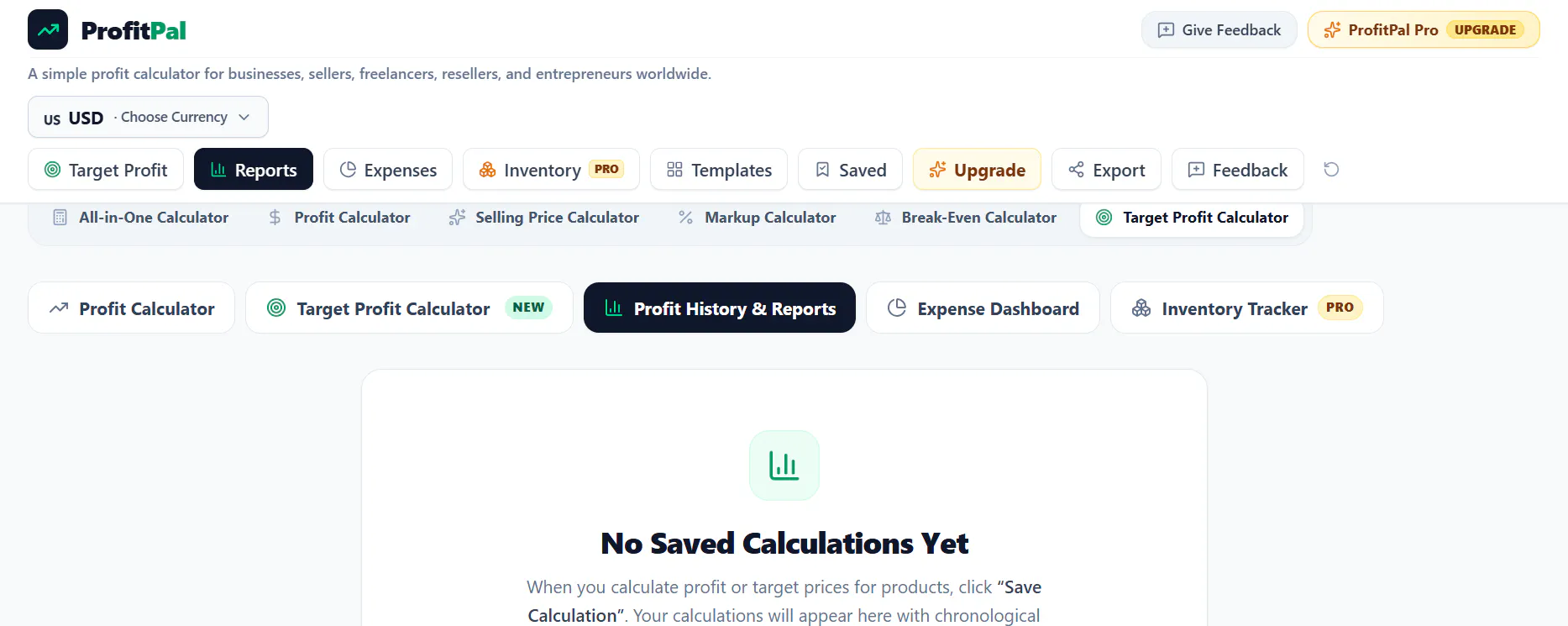 ProfitPal gallery image