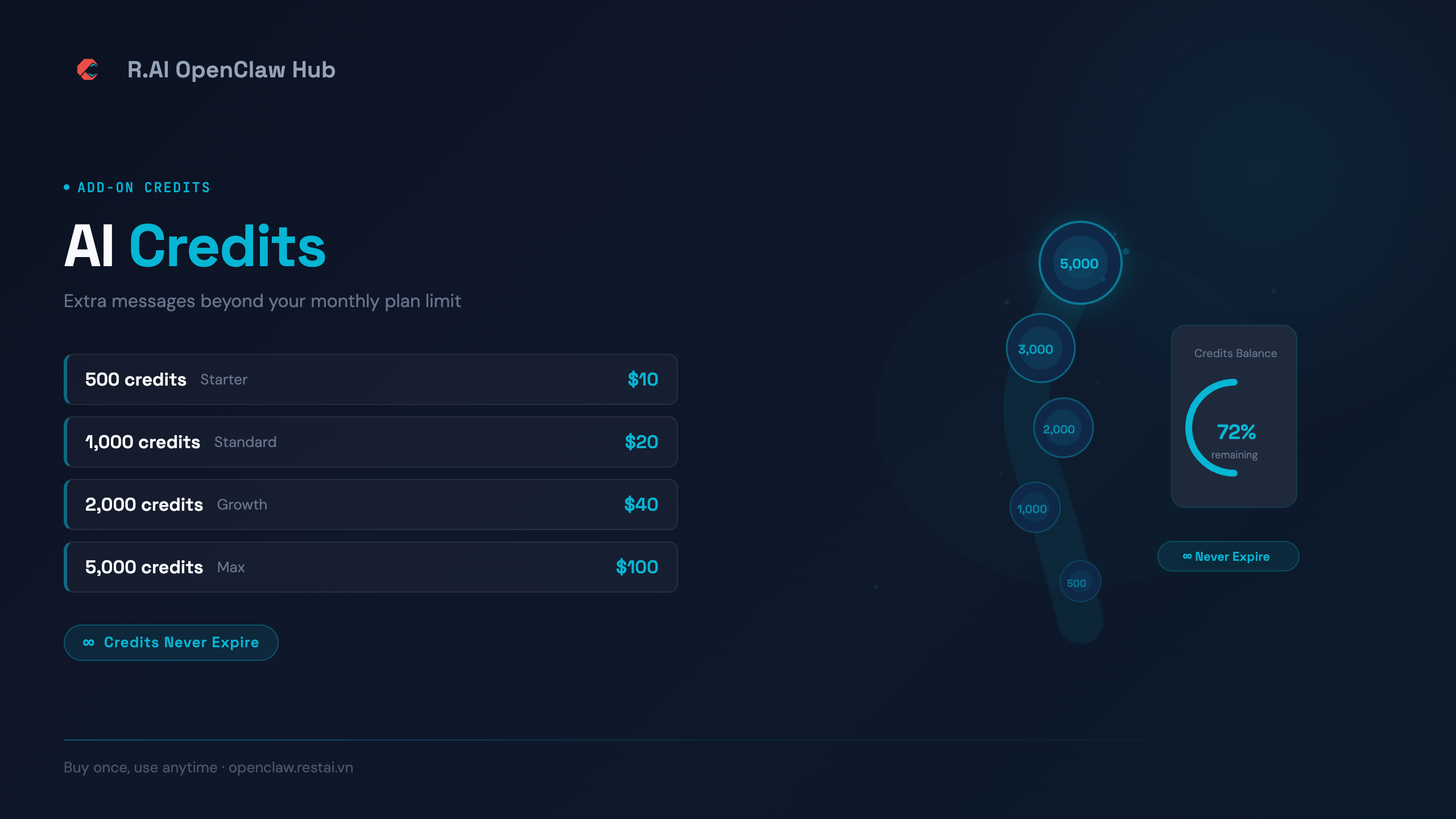 R. AI OpenClaw Hub gallery image