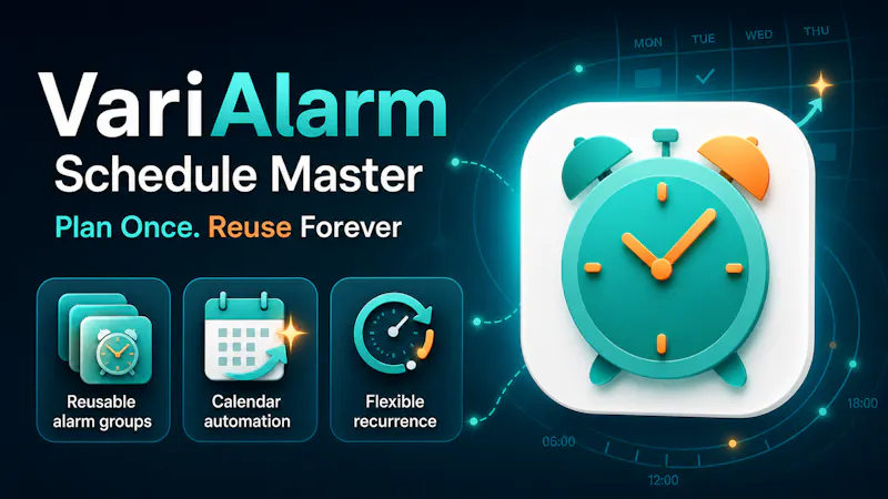 VariAlarm: Schedule Master screenshot 1