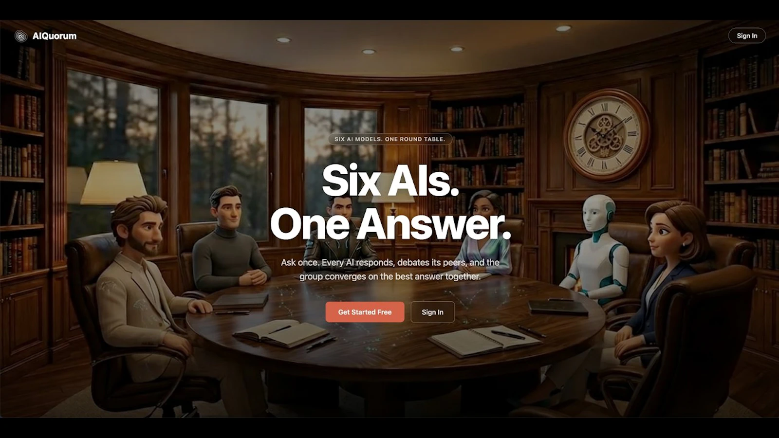 AIQuorum screenshot 1 (video preview)