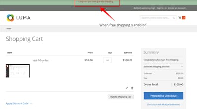 Free Shipping Bar gallery image