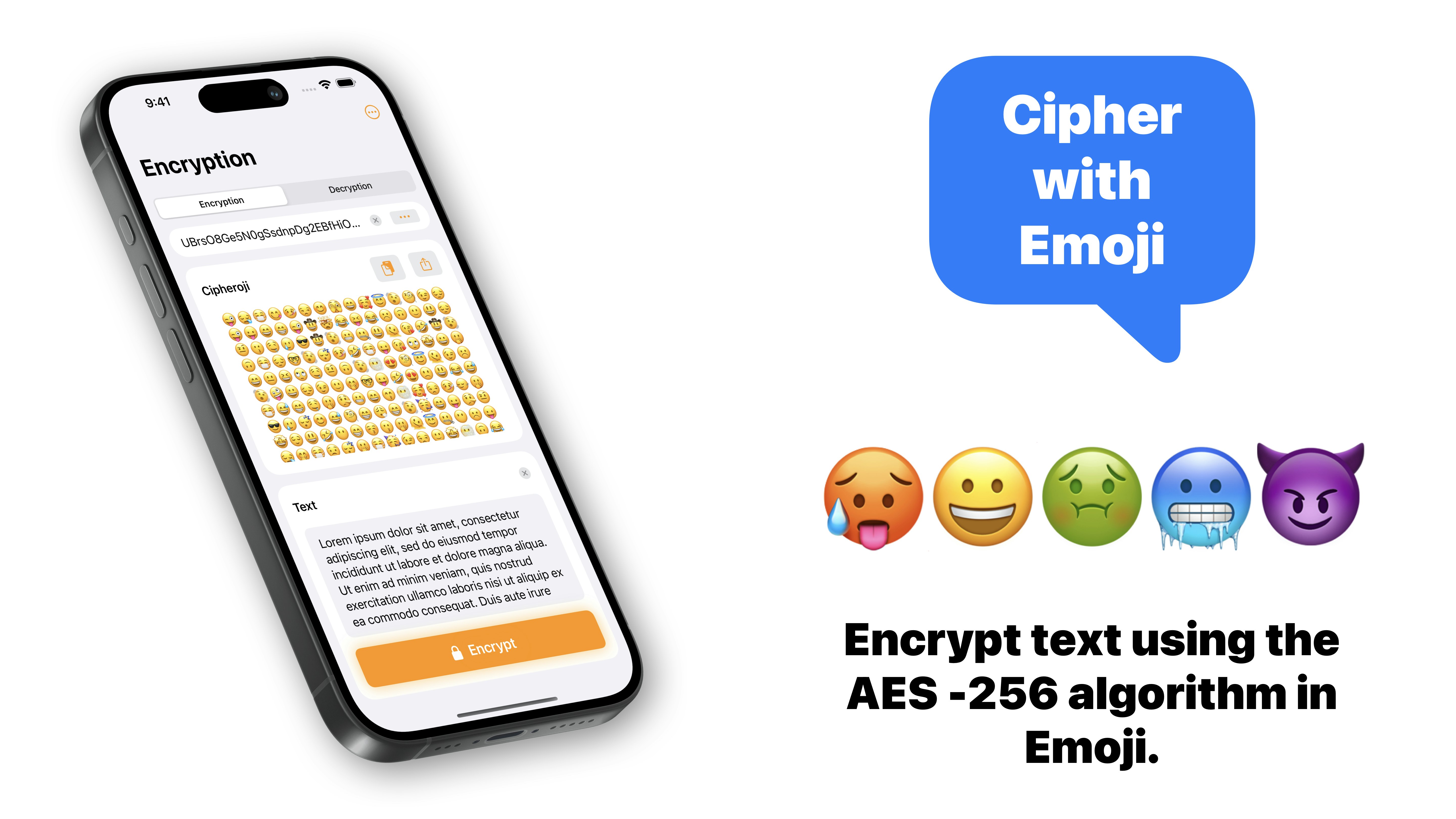 startuptile Cipheroji-Encrypting text to emoji