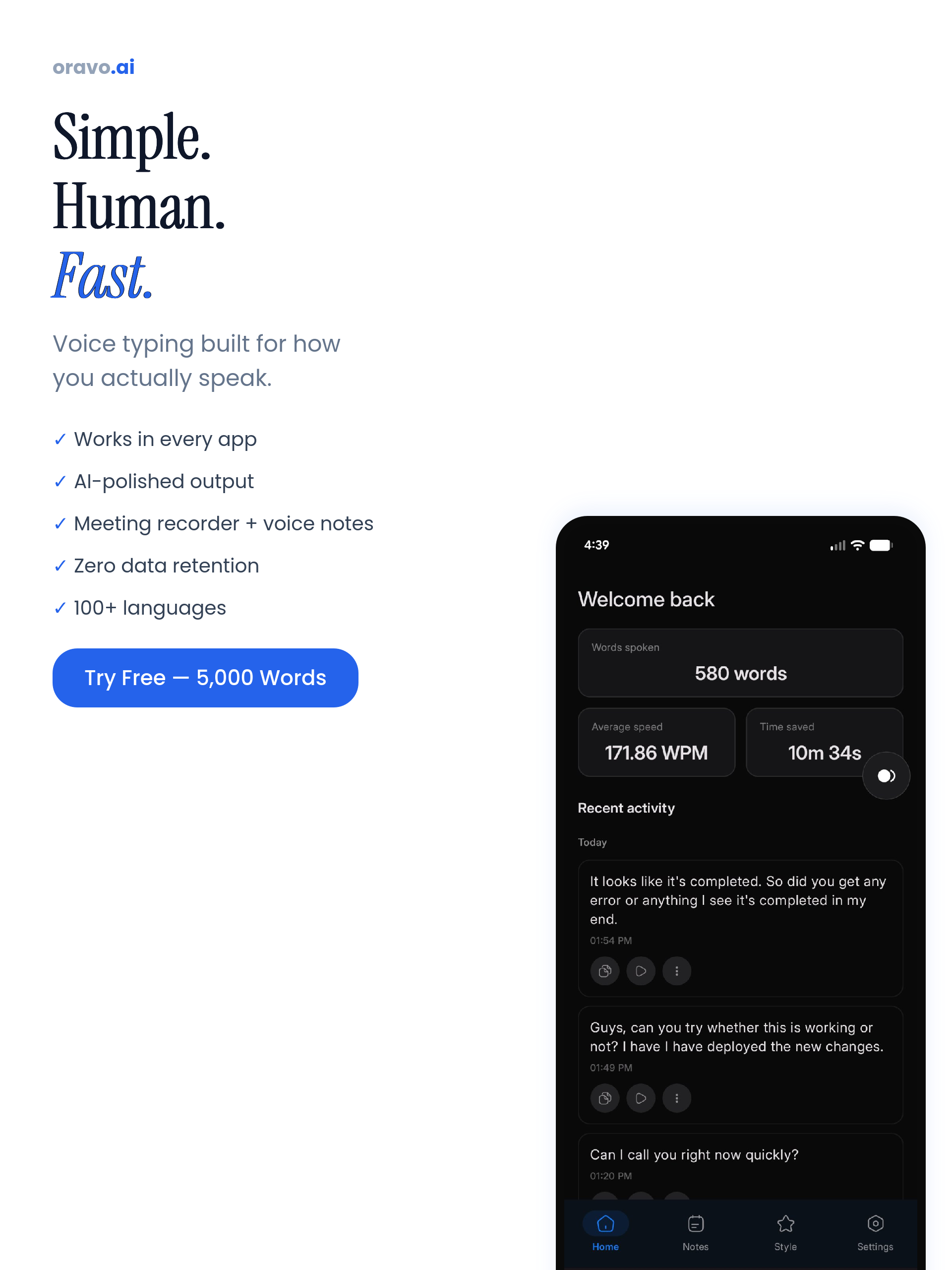 Oravo.ai gallery image