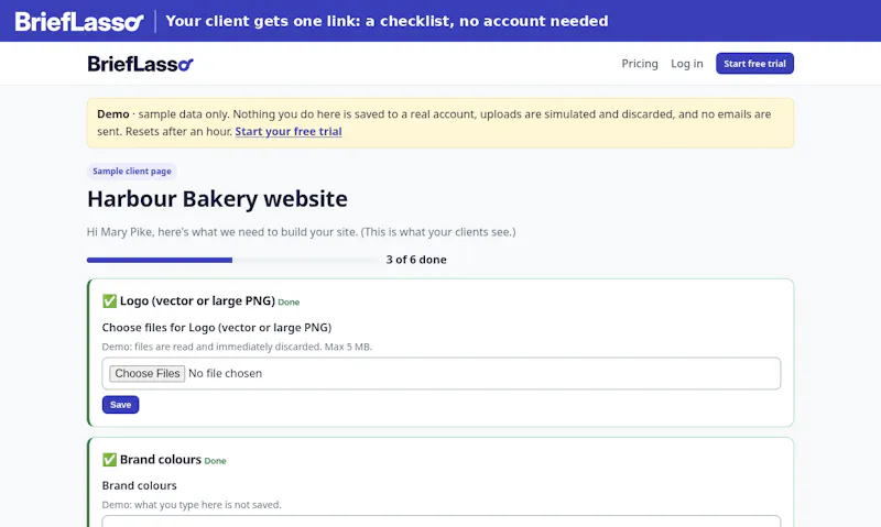 BriefLasso screenshot 5