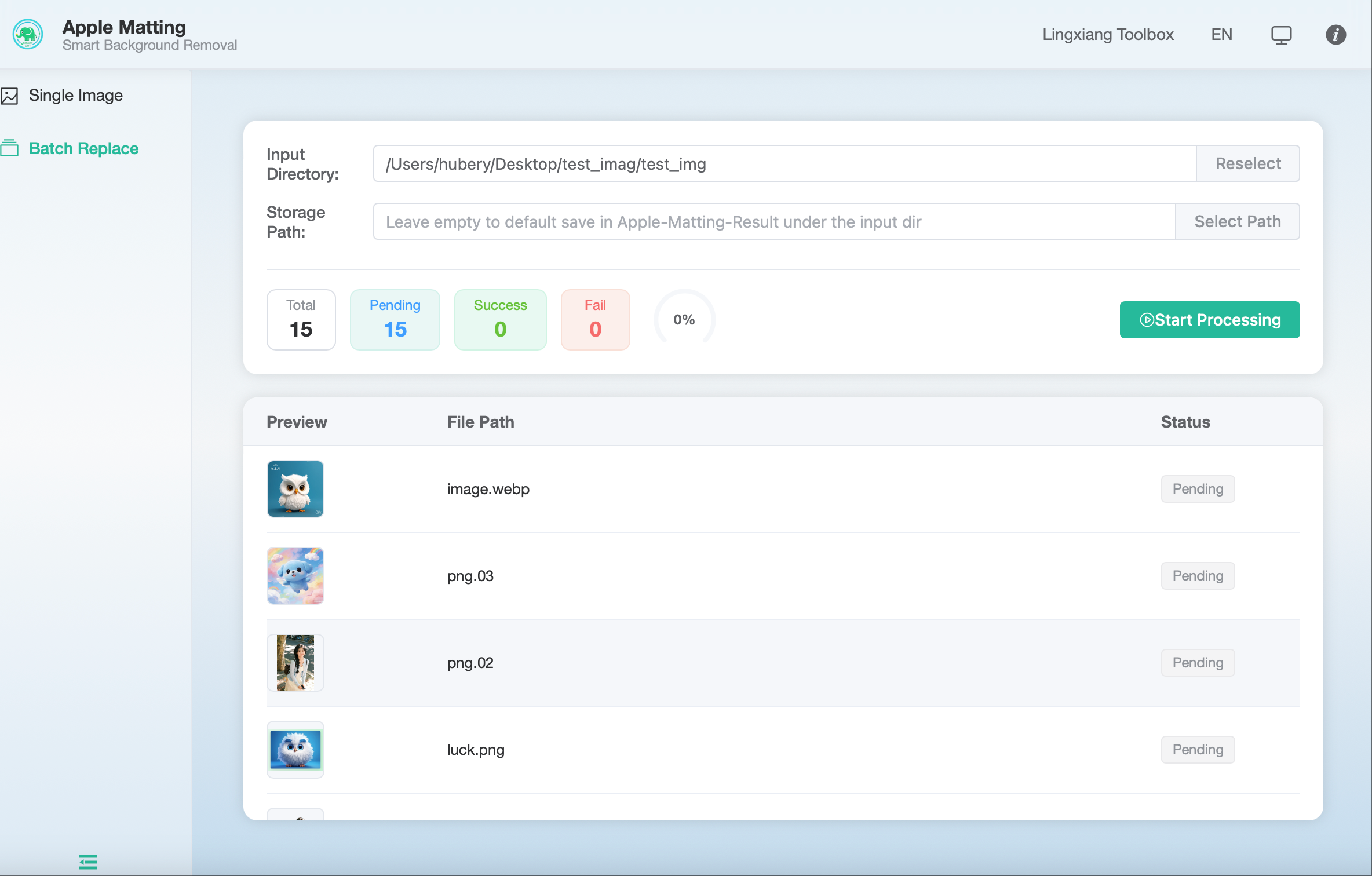 Apple Matting gallery image