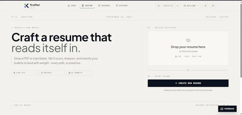 Krafiter screenshot 2