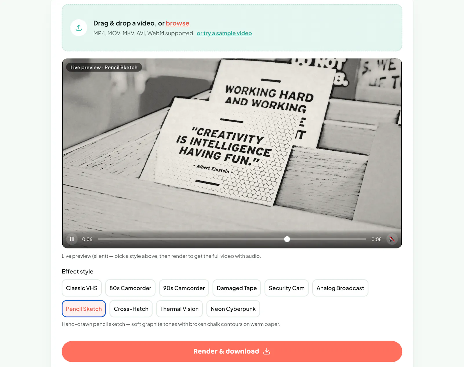 SquishyFile Video Filters screenshot 1