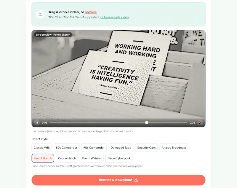 SquishyFile Video Filters screenshot 1