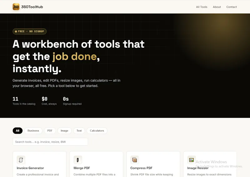360ToolHub screenshot 2