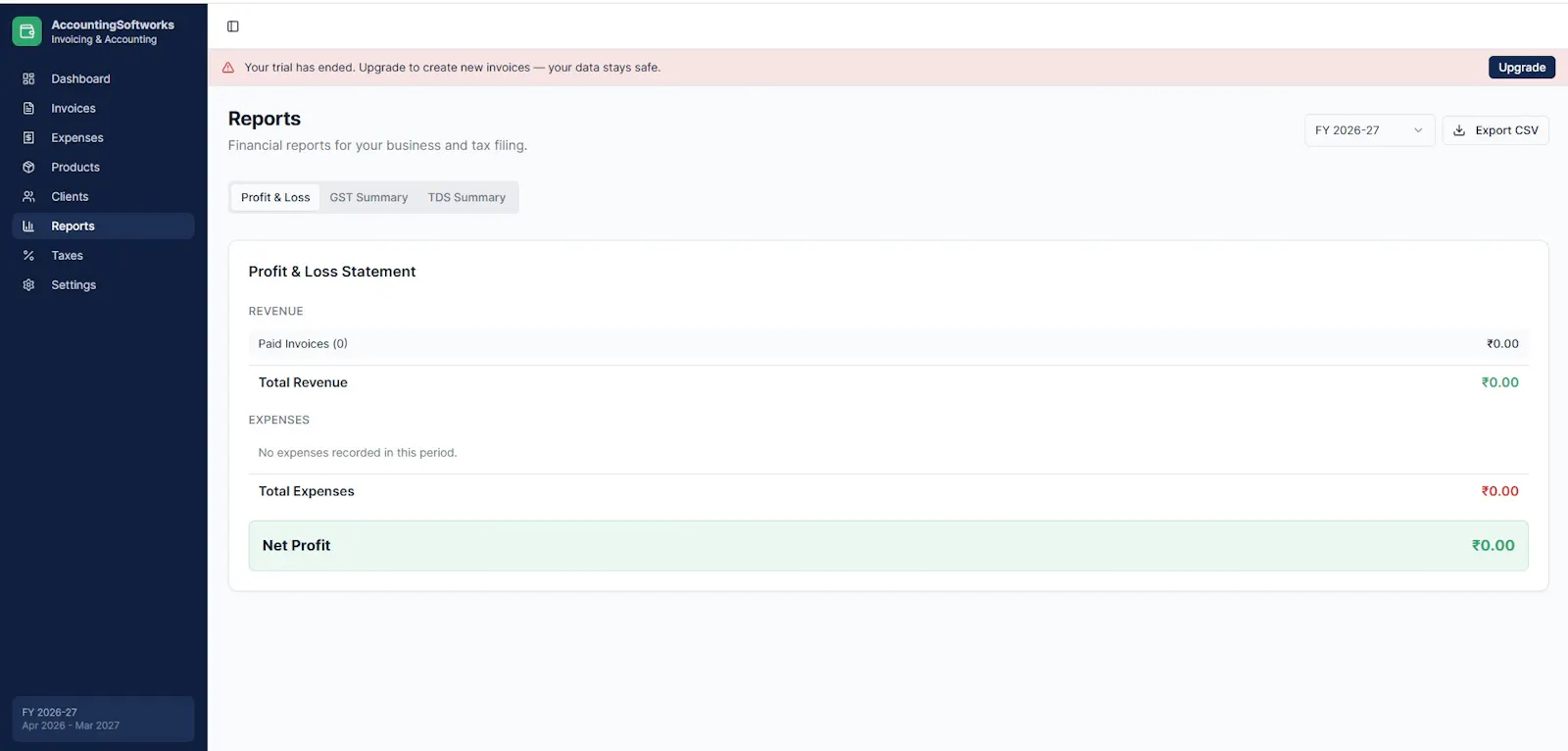 Accounting Softworks screenshot 3
