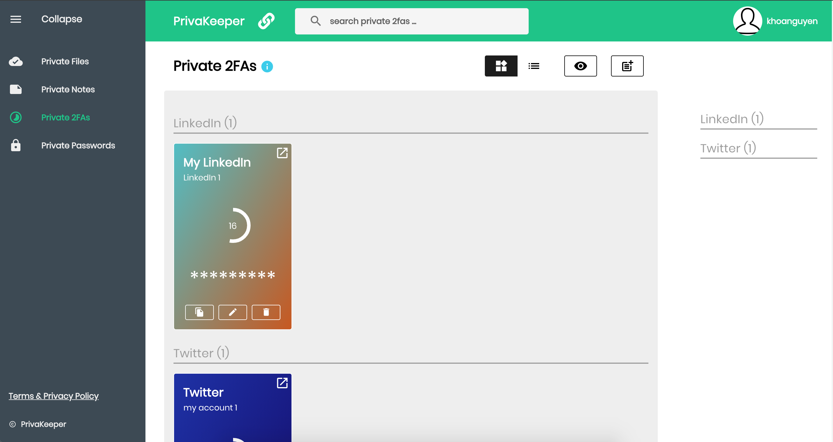 PrivaKeeper gallery image