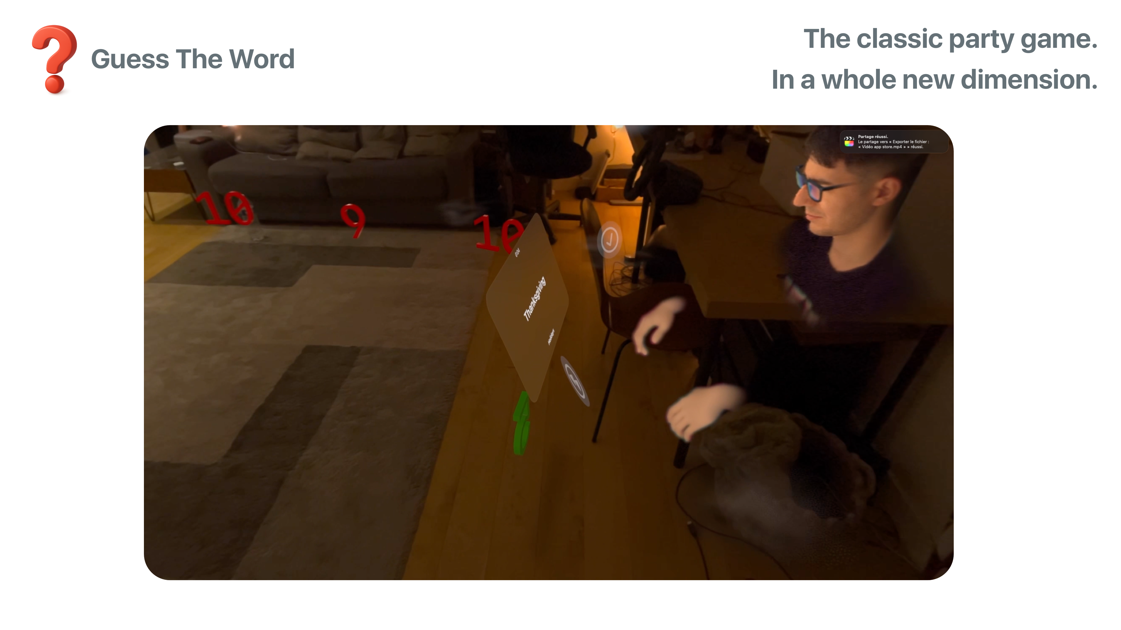 Party Games for Apple Vision Pro gallery image