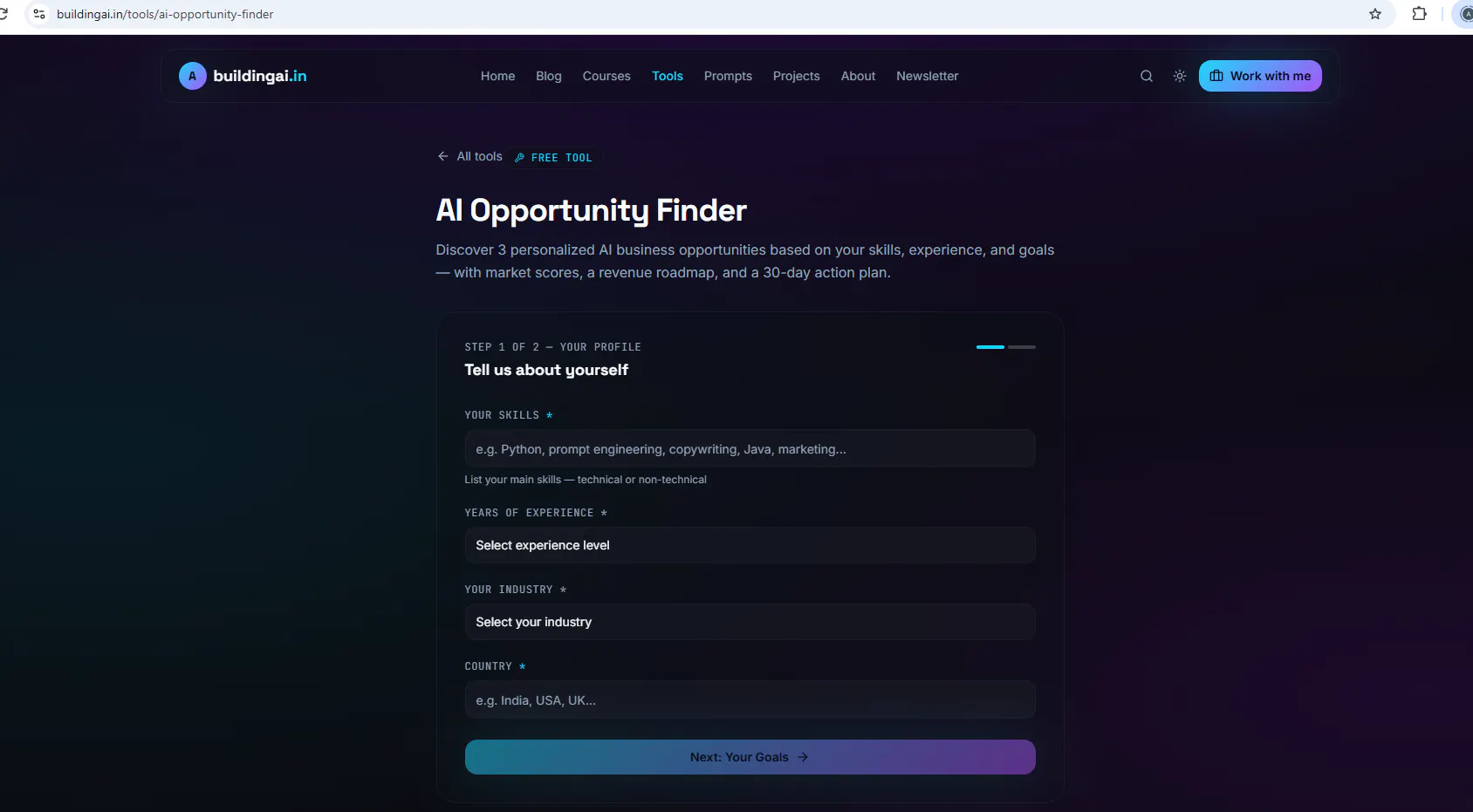 AI Opportunity Finder