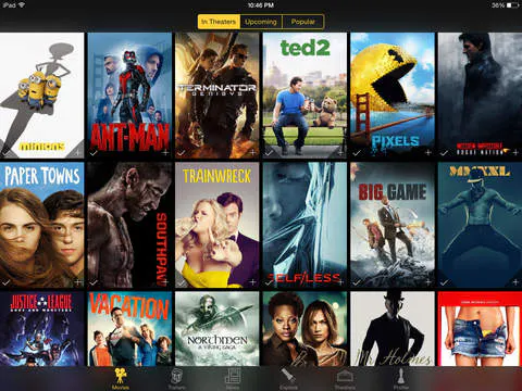 Marquee Movies iPad App