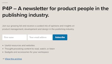 P4P | Product for Publishing gallery image