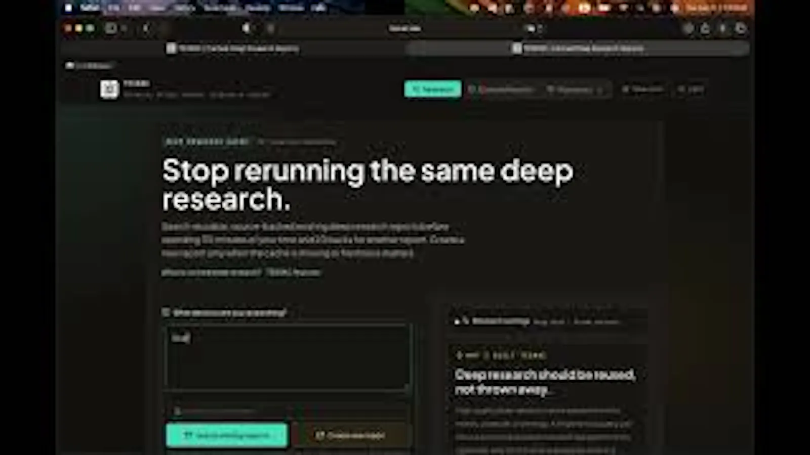 TESRAC screenshot 1 (video preview)