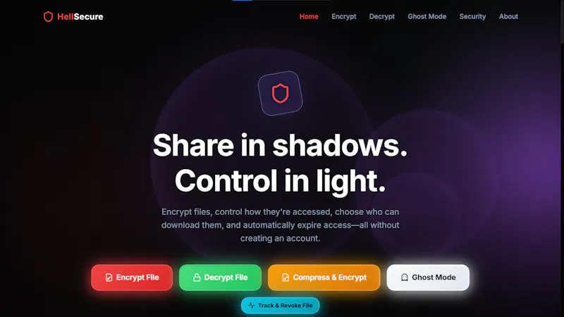 HellSecure screenshot 1