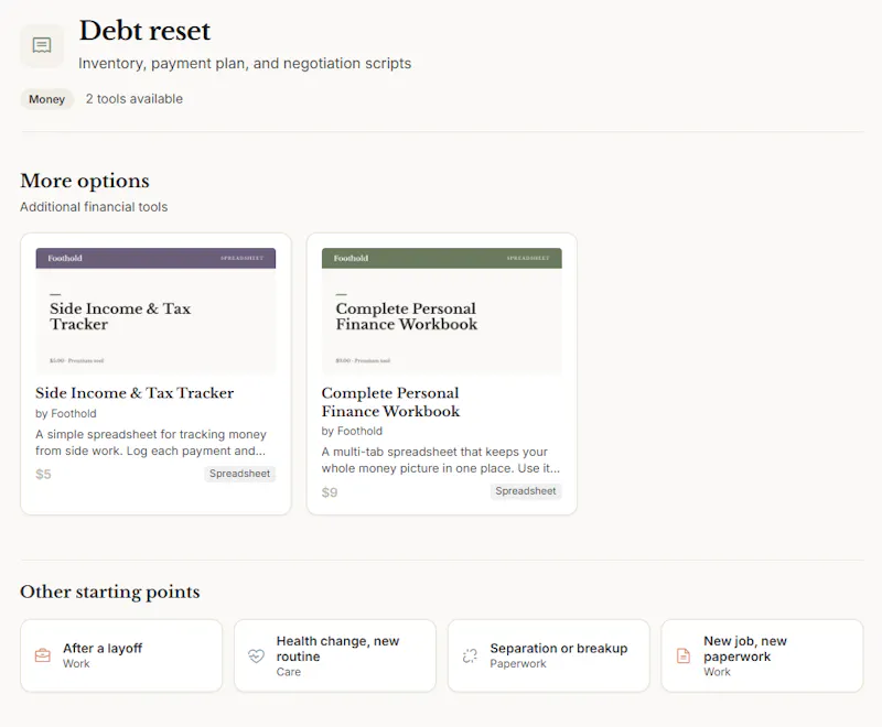 Foothold - Buy & Sell Digital Products screenshot 3