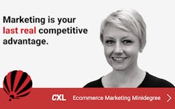 Ecommerce Marketing Minidegree by CXL media 1