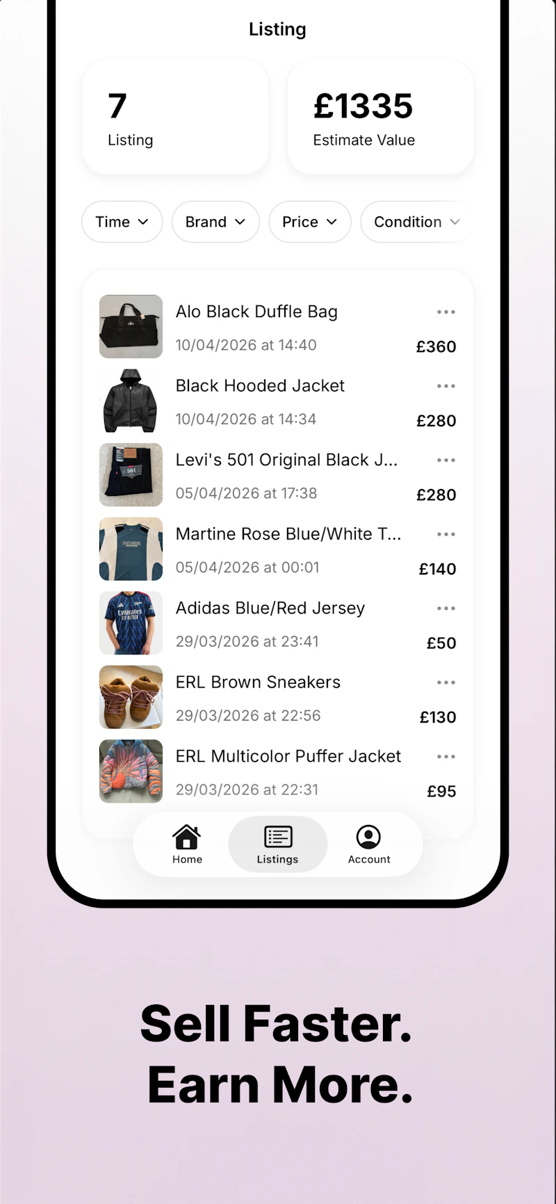 Sell AI — Snap, List, Sold screenshot 3